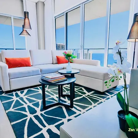 Penthouse Ocean Front View Mansion In Sky Corner Apartment Hollywood Exterior photo