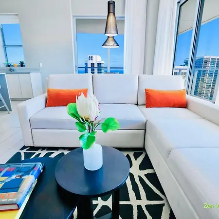 Penthouse Ocean Front View Mansion In Sky Corner Apartment Hollywood Exterior photo