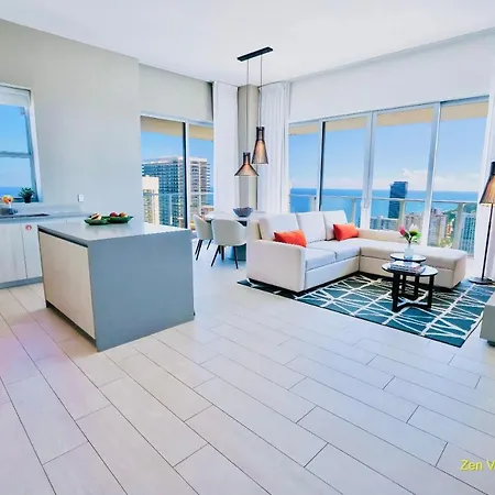 Penthouse Ocean Front View Mansion In Sky Corner Apartment Hollywood Exterior photo