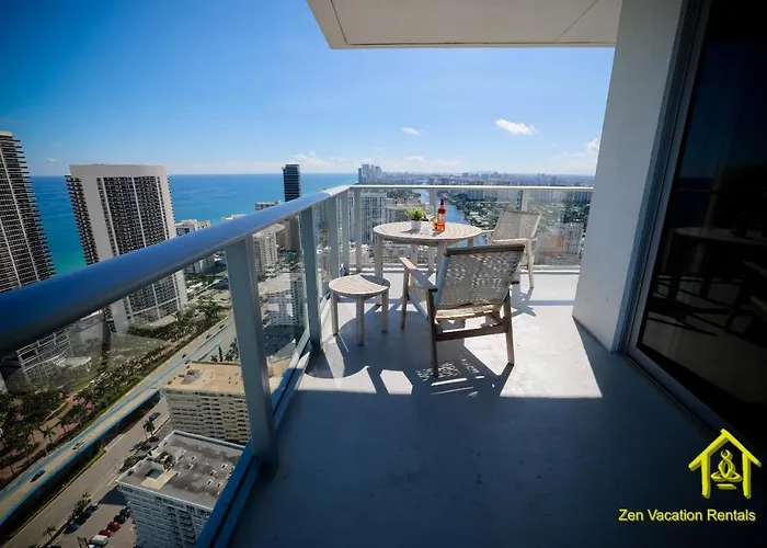 Penthouse Ocean Front View Mansion In Sky Corner