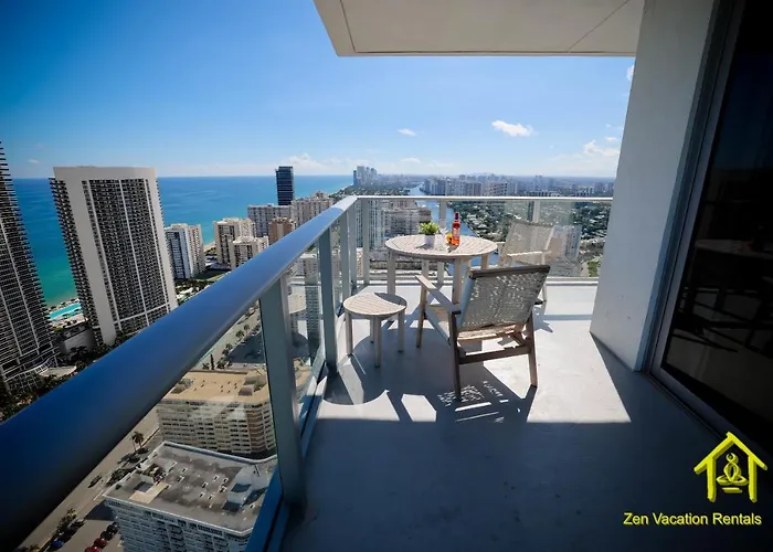 Penthouse Ocean Front View Mansion In Sky Corner